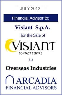 Transaction completed with Visiant