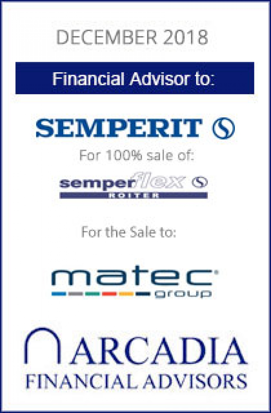 Transaction completed with Semperit